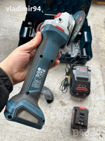 Bosch GWS 18V-11S с обороти 2025г., снимка 5 - Ъглошлайфи - 53198218
