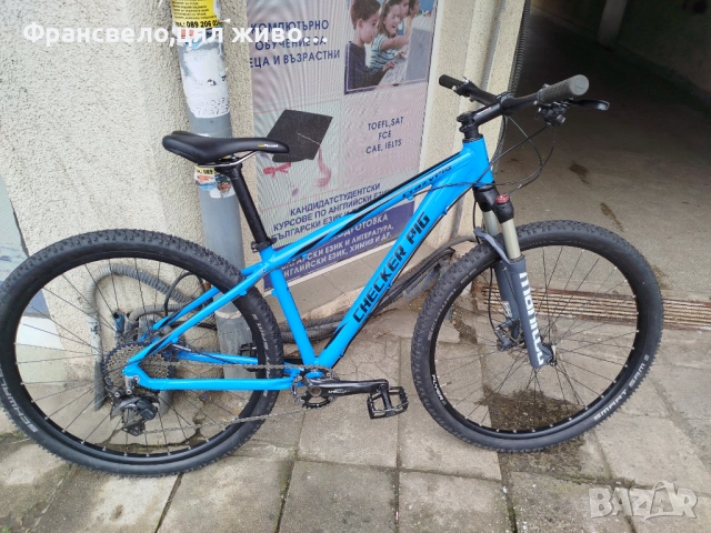 29 цола алуминиев велосипед колело размер 42, 1 по 11 скорости Shimano deore xt, Manitou, avid , снимка 7 - Велосипеди - 53617342