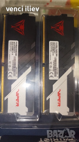 DDR 5 2x16 gb 6000 mhz viper venom, снимка 2 - Работни компютри - 53670608
