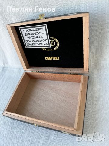 Дървена колекционерска кутия за пури La Flor Dominicana Chapter 1, снимка 9 - Други ценни предмети - 45609814