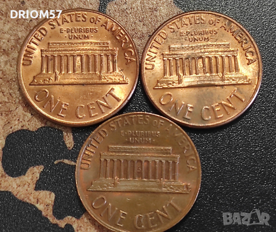 Монети САЩ - 3 бр. [1970-1973], снимка 2 - Нумизматика и бонистика - 51047734