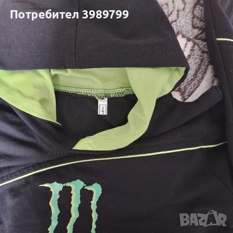 Детска блуза MONSTER, 4г. , снимка 2 - Детски Блузи и туники - 48210850