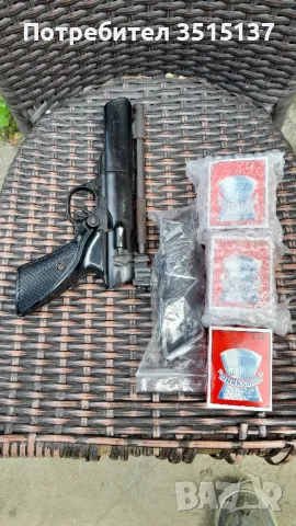 Webley tempest въздушен пистолет  английски  , снимка 8 - Антикварни и старинни предмети - 49964837