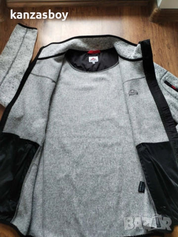 Stubai Strickfleece-Jacke - мъжко поларено горнище ХЛ КАТО НОВО , снимка 9 - Спортни дрехи, екипи - 52886585