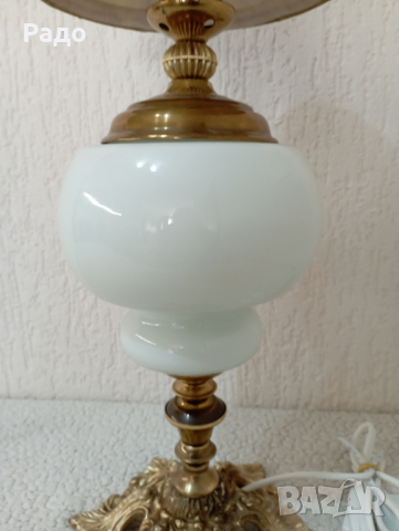 Комплект от две големи старинни лампи - лампа, снимка 4 - Антикварни и старинни предмети - 45005556