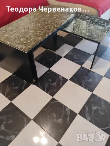 Продавам 3 вида маси.холна,маса за телевизор и маса която става и за хранене и за кафе., снимка 5 - Маси - 50431208