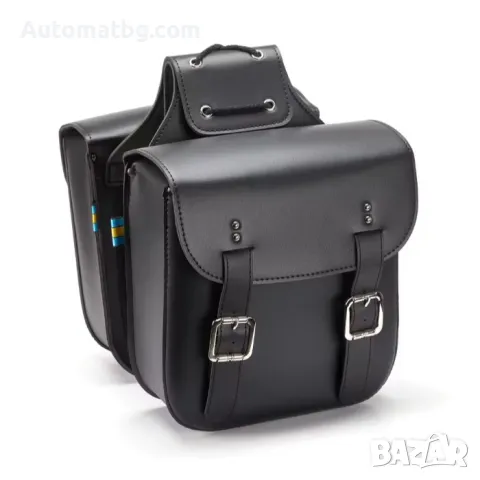 Мото дисаги Automat, 2бр, 28x30x13см, Черен, снимка 4 - Аксесоари и консумативи - 49344787