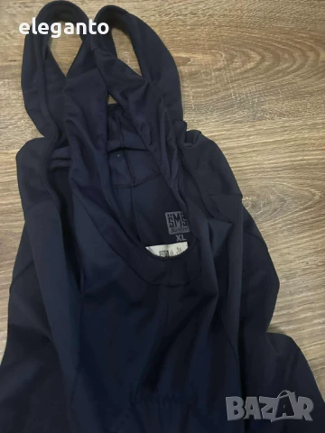 Нов мъжки вело МТБ биб клин с протектор SMS Santini CARB  BIB-SHORTS , XL размер , снимка 5 - Спортни дрехи, екипи - 50785791