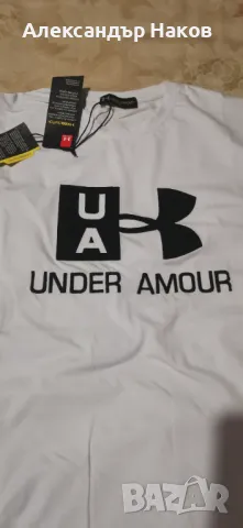 Мъжка тениска с къс ръкав  under armour , снимка 4 - Тениски - 47272746