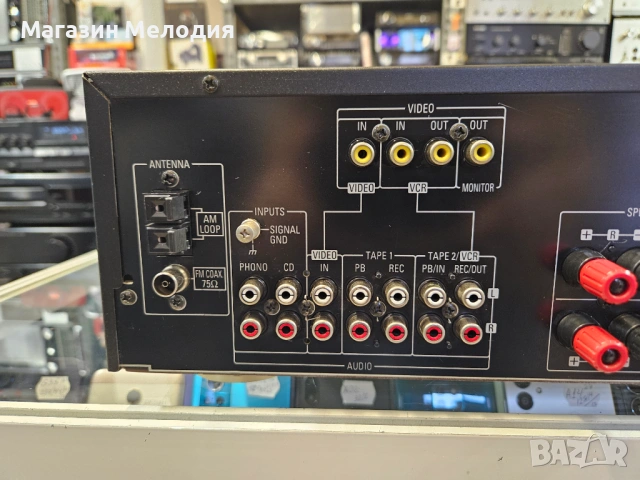 Ресийвър DENON DRA-375RD Две по 80 вата. В отлично техническо и визуално състояние., снимка 9 - Ресийвъри, усилватели, смесителни пултове - 53177189