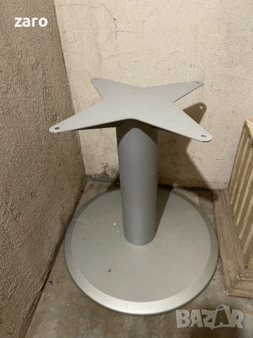 Масивна кръгла маса за беседка, помещение, снимка 4 - Маси - 54099607