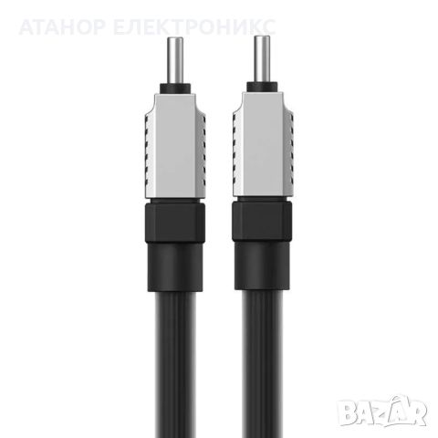 Baseus - Data Cable CoolPlay Series - Type-C to Type-C Super Fast Charging PD100W, 2m , снимка 6 - Оригинални зарядни - 46673806