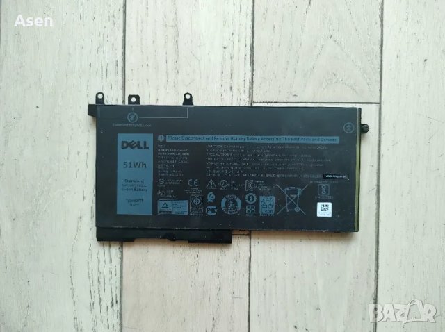 Dell Precision15 3520 3530 Latitude E5280 E5480 E5580 E5490 E5590 E5480 E5290 E5591 E5491 батерия , снимка 1 - Батерии за лаптопи - 47252816