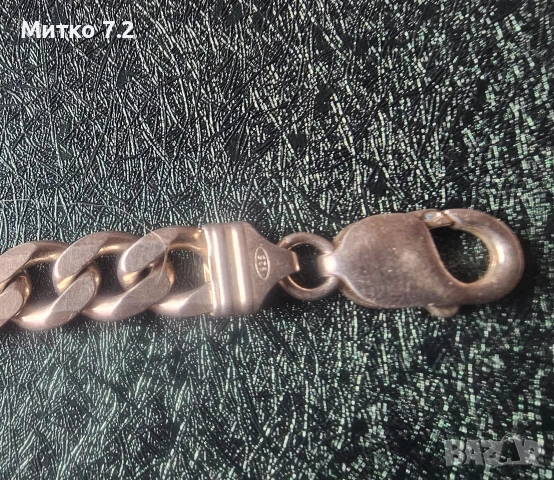 сребърна гривна - 9, снимка 3 - Гривни - 54304066