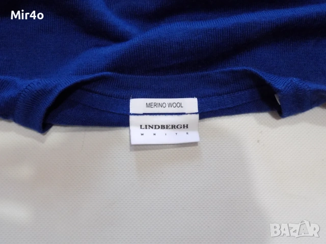 пуловер lindberg merino wool жилетка горнище суичър блуза фанела елек худи мъжки оригинал L, снимка 4 - Спортни дрехи, екипи - 43853892