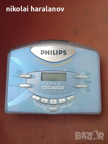 Уокмен PHILIPS , снимка 1 - Радиокасетофони, транзистори - 45046110