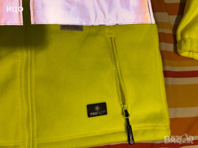 Поларено работно горнище Protect work wear, снимка 4 - Спортни дрехи, екипи - 52597403