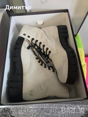 Дамски боти от естествена кожа Felmini, снимка 10 - Дамски боти - 51741428