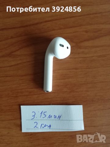Apple Airpods 2gn слушалки лява и дясна, снимка 8 - Слушалки, hands-free - 45777544