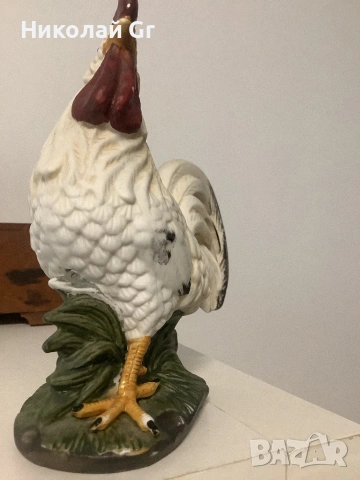 Фигурка порцелан  производство Франция 1930 години отличен състояние, снимка 4 - Статуетки - 53860544