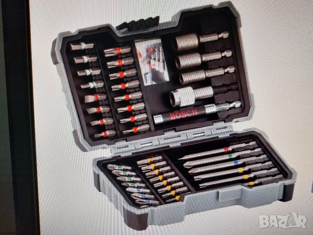 Комплект битове и накрайници,43 части, 2 607 017 164 BOSCH , снимка 3 - Други инструменти - 53509002