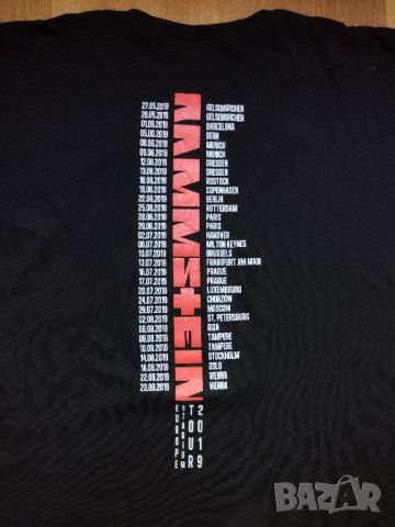 Rammstein /  "Stadium Tour 2019" - метъл тениска, снимка 10 - Тениски - 46230266