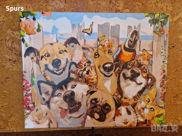 Ръчно рисувани картини 40х50см, снимка 10 - Картини - 47043273