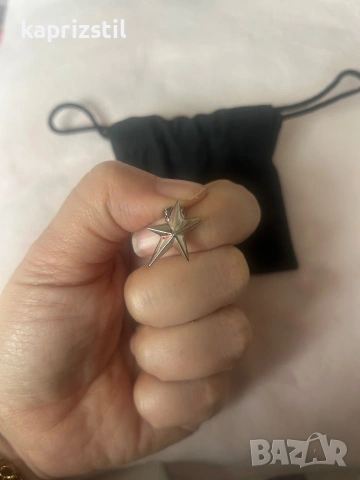 Mugler / Angel обици , снимка 6 - Обеци - 53509463