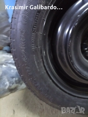 Резервна гума ( Патерица ) за Нисан Кашкай, Роуг, Жук и( 2014-...)др., снимка 2 - Гуми и джанти - 53137934