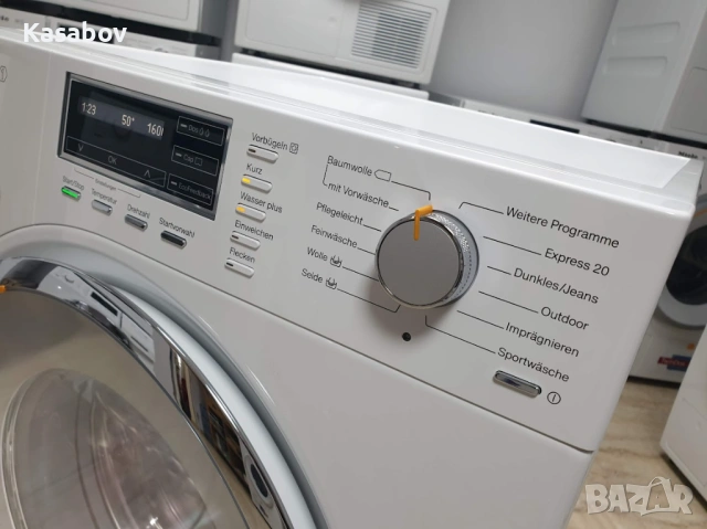 Miele W1 - TwinDos - Подсветка - Пералня Миеле 12м Гаранция, снимка 4 - Перални - 53398483