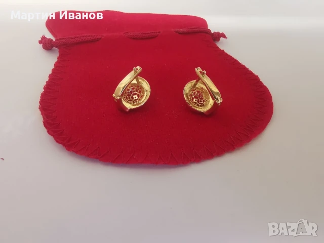 Златни обеци 07, снимка 8 - Обеци - 51284281