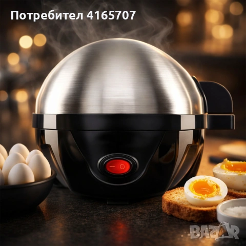 Яйцеварка Rosberg R51982C, 350W, За 7 яйца, Автоматично изключване със сигнал, снимка 3 - Уреди за готвене на пара - 53646727