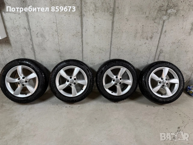 Джанти с гуми Pirelli 225/55 R17 за Audi A6 C7, снимка 2 - Гуми и джанти - 53966175
