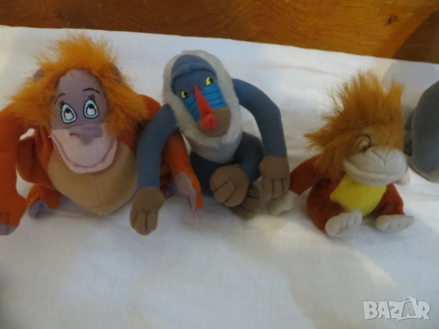 Играчки Книга за джунглата, Цар лъв и Тарзан, снимка 5 - Плюшени играчки - 44352380