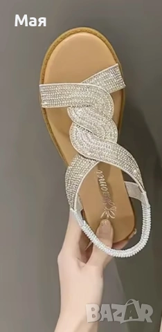 16 евро нови дамски сандали номер 38-39 стелка 24,5 см.