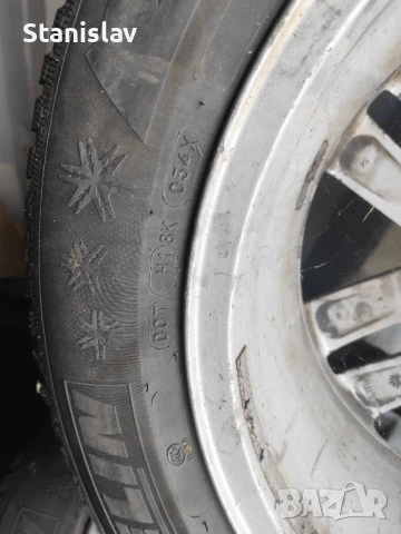 Оригинален комплект гуми 6бр Michelin Spain с джанти 4бр , снимка 4 - Гуми и джанти - 50735218