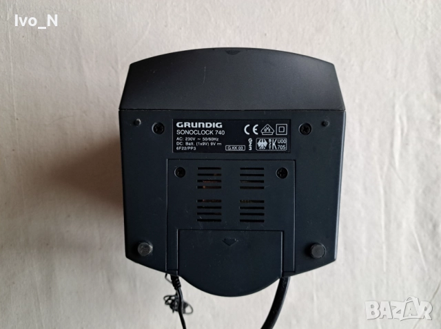 Радио часовник Grundig Sonoclock 740., снимка 6 - Радиокасетофони, транзистори - 52640418