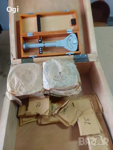 Индикатор вътромер триточков Carl ZeISs Jena 