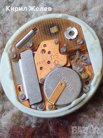Механизъм с циферблат от стар ръчен часовник 52119, снимка 6 - Мъжки - 52262174