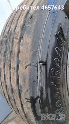 Riken ROAD READY T 385/65R22.5 160K, снимка 3 - Гуми и джанти - 52524998