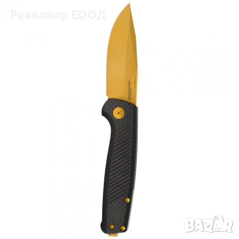 Сгъваем нож SOG Terminus SJ LTE, в цвят Carbon/Gold - 7,37 см, снимка 3 - Ножове - 45268214