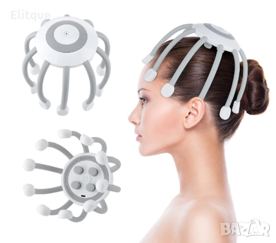 Иновативен многоточков масаж с множество масажни глави, разпределени на 360°, снимка 6 - Масажори - 52902183