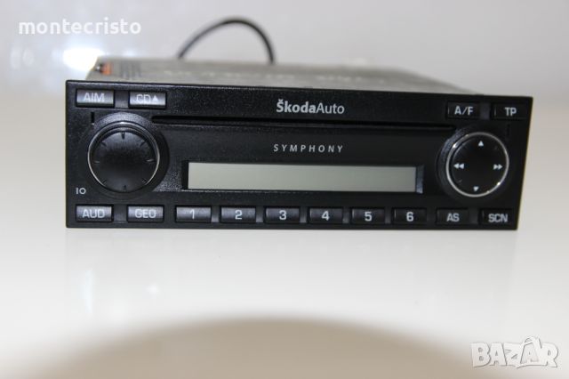 CD RADIO Skoda Octavia I (1997-2004г.) 1U0035156E SkodaAuto SYMPHONY, снимка 2 - Аксесоари и консумативи - 45546042