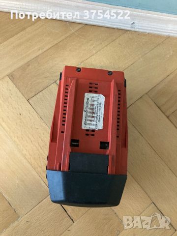 Hilti B36/6.0 36V Li-ion - Мощна акумулаторна батерия, снимка 5 - Други инструменти - 45750576