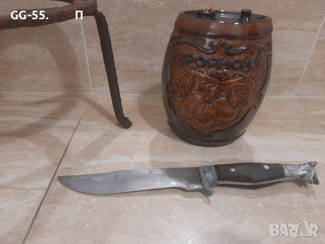 Нож павур и пиростия, снимка 7 - Антикварни и старинни предмети - 53193623