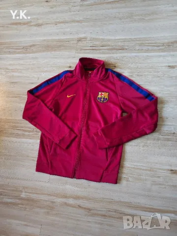 Оригинално мъжко горнище Nike x F.C. Barcelona / Season 14-15, снимка 2 - Спортни дрехи, екипи - 49432364