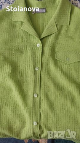 Памучни и копринени блузи без ръкав XL-XXL, снимка 4 - Потници - 46332128