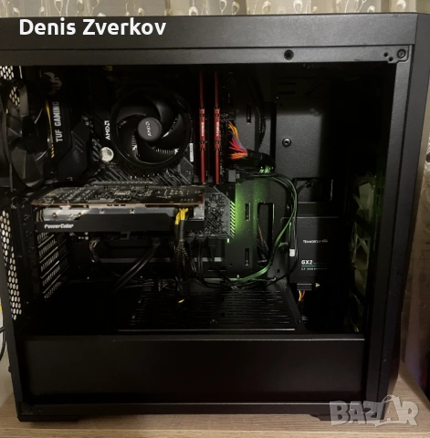 Gaming PC RX6600 / Ryzen 5 / 16GB / 27" Monitor / Ready to Play, снимка 6 - Геймърски - 53750371