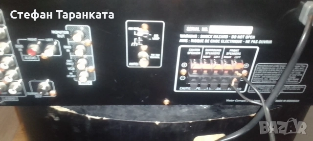 усилвател със радио тунер JVC, снимка 2 - Ресийвъри, усилватели, смесителни пултове - 54008881