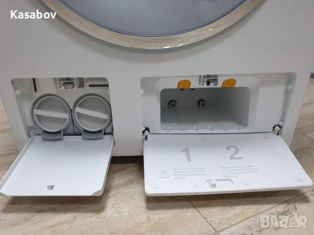 9кг Miele Пералня - TwinDos - 1600rpm - Миеле 12м Гаранция, снимка 9 - Перални - 51241019